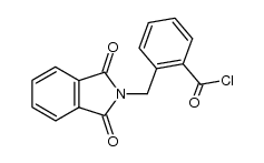 2-phthalimidomethyl-benzoyl chloride Structure