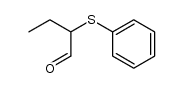 α-phenylthiobutyraldehyde结构式