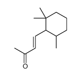 4-(2,2,6-trimethylcyclohexyl)-3-buten-2-one structure