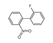 2-fluoro-2'-nitro-1,1'-biphenyl结构式