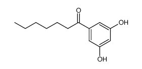 1-(3,5-Hydroxyphenyl) heptanone Structure