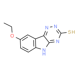 8-ethoxy-5H-[1,2,4]triazino[5,6-b]indole-3-thiol picture