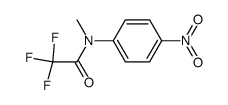 N-(trifluoroacetyl)-N-methyl-4-nitroaniline Structure