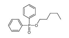 [pentoxy(phenyl)phosphoryl]benzene结构式