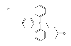 2-acetyloxyethyl(triphenyl)phosphanium,bromide结构式