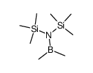 N-(dimethylboranyl)-1,1,1-trimethyl-N-(trimethylsilyl)silanamine结构式