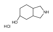 (3aR,5R,7aS)-2,3,3a,4,5,6,7,7a-octahydro-1H-isoindol-5-ol,hydrochloride结构式