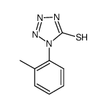 1-O-TOLYL-1H-TETRAZOLE-5-THIOL结构式