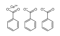 cerium tribenzoate Structure