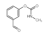 Benzaldehyde,3-[[(methylamino)carbonyl]oxy]- Structure