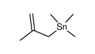 trimethyl(2-methyl-2-propenyl)stannane结构式