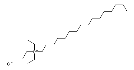 triethyl(hexadecyl)phosphanium,chloride结构式