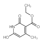 3-Pyridinecarboxylicacid, 1,2-dihydro-6-hydroxy-4-methyl-2-oxo-, ethyl ester picture