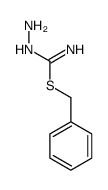 benzyl N'-aminocarbamimidothioate Structure