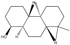 (1S,4aβ,8aβ,10aα)-Tetradecahydro-4bα,8,8-trimethylphenanthren-1β-ol结构式