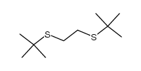 2,2,7,7-tetramethyl-3,6-dithiaoctane Structure