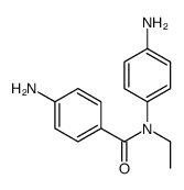 4-amino-N-(4-aminophenyl)-N-ethylbenzamide结构式