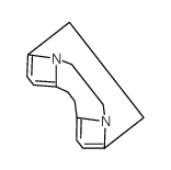 5,6,11,12-tetrahydro-3,8-ethano-dipyrrolo[1,2-d,2',1'-h][1,4]diazocine结构式