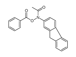 N-BENZOYLOXY-2-ACETYLAMINOFLUORENE Structure