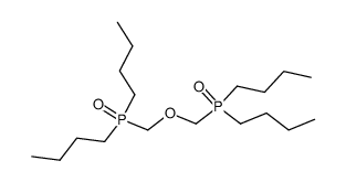 (oxybis(methylene))bis(di-n-butylphosphinoxide)结构式