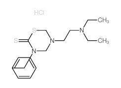 3-benzyl-5-(2-diethylaminoethyl)-1,3,5-thiadiazinane-2-thione picture