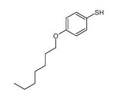 4-heptoxybenzenethiol Structure