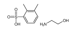 dimethylbenzenesulphonic acid, compound with 2-aminoethanol (1:1) picture