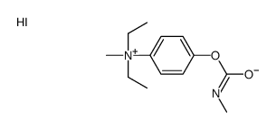 diethyl-methyl-[4-(methylcarbamoyloxy)phenyl]azanium,iodide Structure