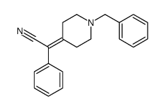 alpha-[1-(phenylmethyl)piperidin-4-ylidene]phenylacetonitrile Structure