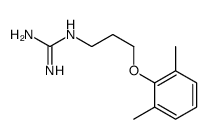 2-[3-(2,6-Dimethylphenoxy)propyl]guanidine Structure