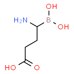 4-amino-4-boronobutanoic acid structure