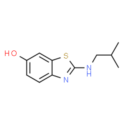 6-Benzothiazolol,2-isobutylamino-(5CI)结构式