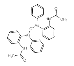 Arsinous acid,[2-(acetylamino)phenyl]phenyl-, anhydride (9CI) Structure