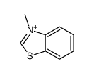 3-methyl-1,3-benzothiazol-3-ium Structure