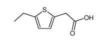 2-(5-ethylthiophen-2-yl)acetic acid Structure