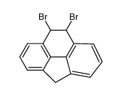 8,9-dibromo-8,9-dihydro-4H-cyclopenta[def]phenanthrene结构式