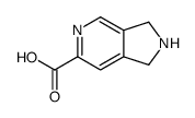 1H-Pyrrolo[3,4-c]pyridine-6-carboxylicacid,2,3-dihydro-(9CI)结构式