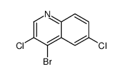4-Bromo-3,6-dichloroquinoline Structure