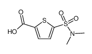 5-dimethylsulfamoyl-thiophene-2-carboxylic acid Structure