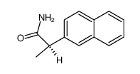 (R)-(-)-2-(2'-naphthyl)propionamide Structure