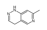 7-methyl-1,4-dihydropyrido[4,3-c]pyridazine结构式