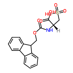 Fmoc-L-cysteic acid Structure