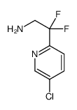 2-(5-chloropyridin-2-yl)-2,2-difluoroethanamine Structure