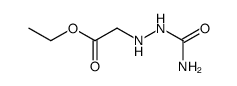 semicarbazido-acetic acid ethyl ester结构式