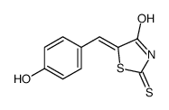 (Z)-5-(4-Hydroxybenzylidene)-2-thioxothiazolidin-4-one structure