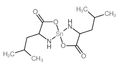 (1-carboxy-3-methyl-butyl)azanide; tin(+2) cation picture