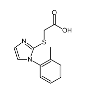 [[1-(2-METHYLPHENYL)-1H-IMIDAZOL-2-YL]THIO]ACETIC ACID图片