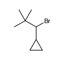 (1-bromo-2,2-dimethylpropyl)cyclopropane结构式