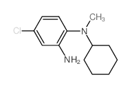 N-(2-Amino-4-chlorophenyl)-N-cyclohexyl-N-methylamine Structure