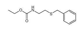 ethyl (2-(benzylthio)ethyl)carbamate Structure